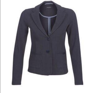 Marc O’Polo Italian Knit Blazer - S /36 navy, cotton knit ,